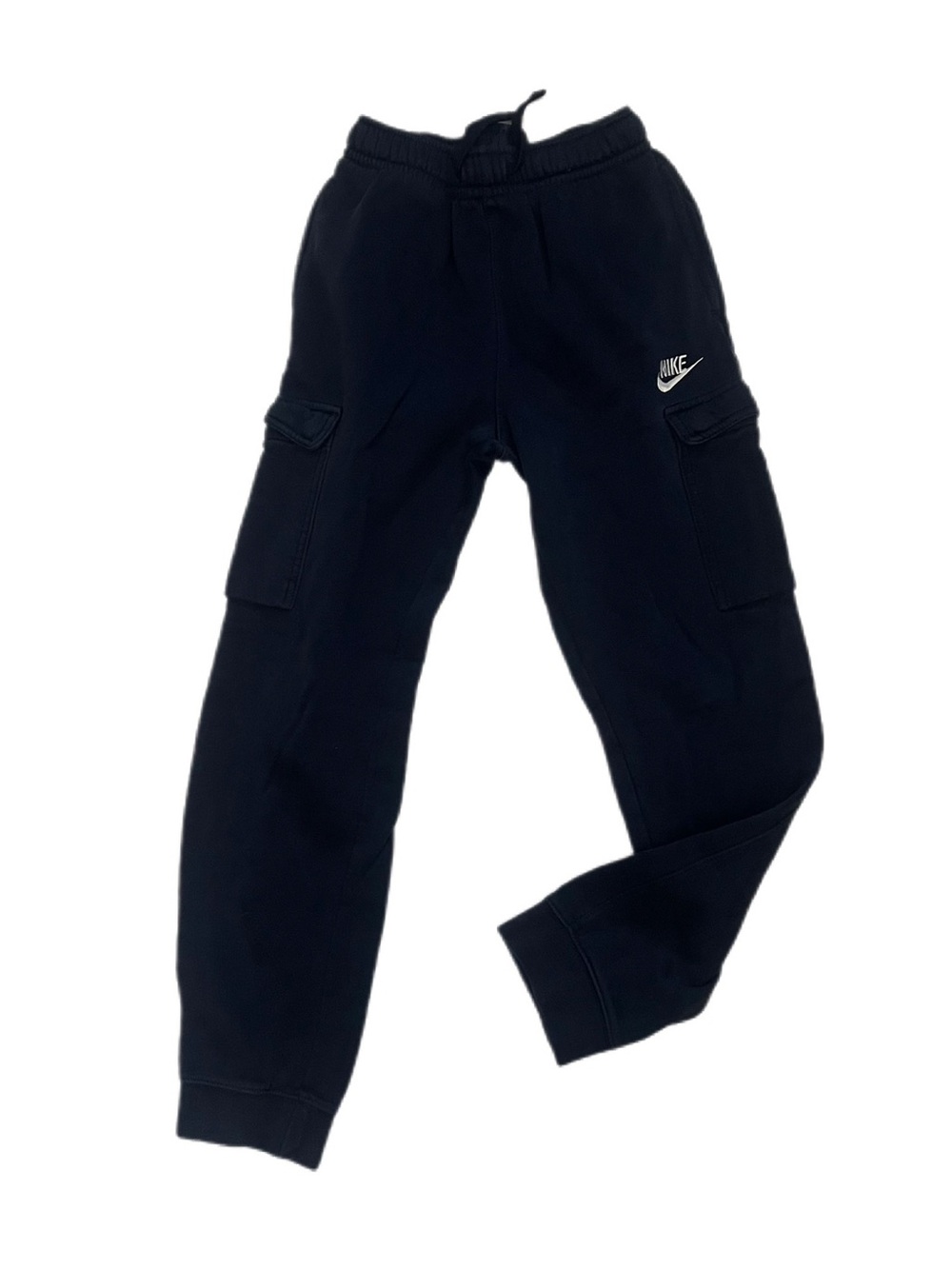 Nike Kids Cargo Joggers with White Swoosh